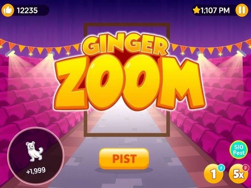 Ginger Zoom Champ Gameplay Screenshot